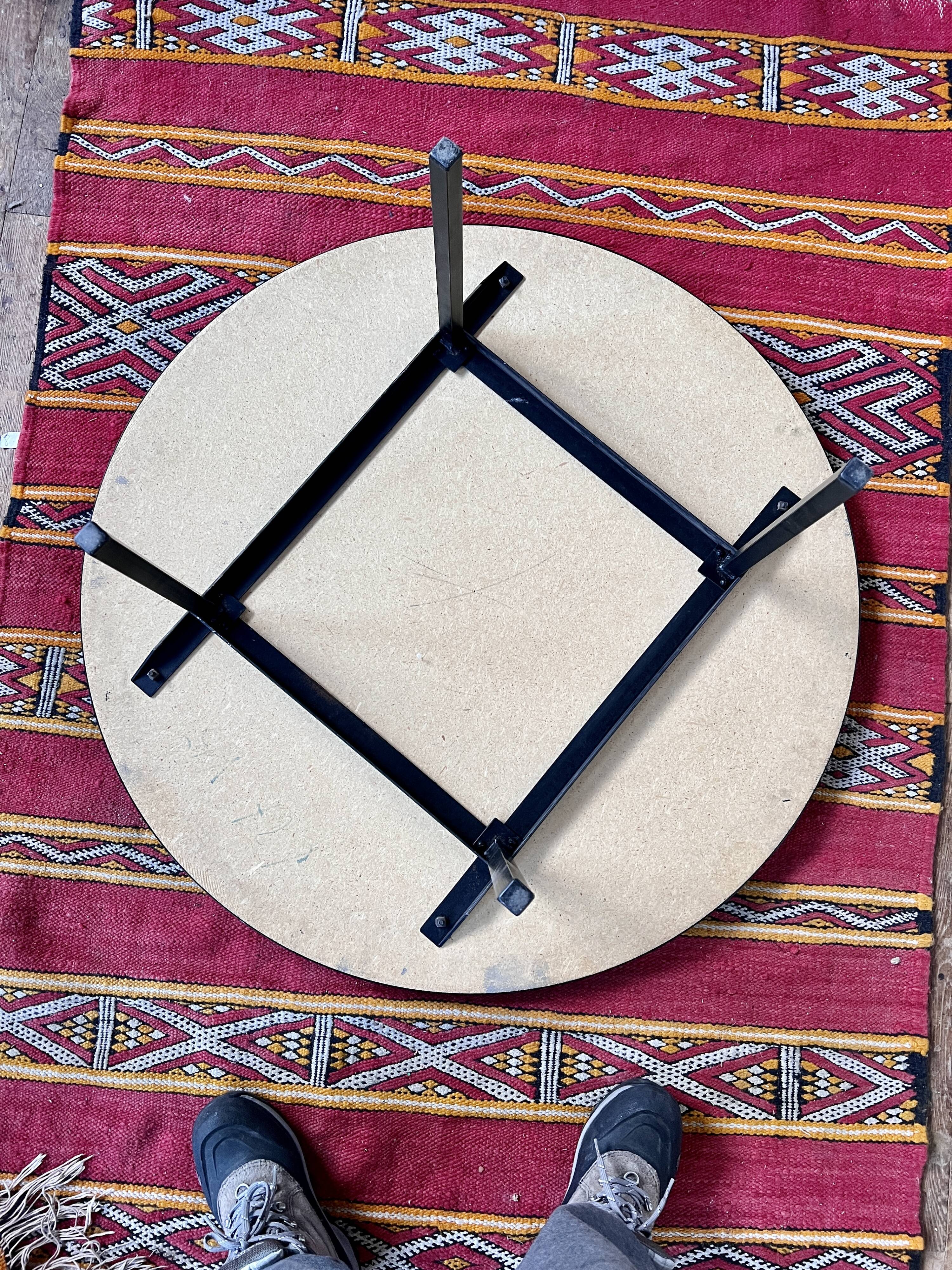 round coffee table Roger Capron Vallauris