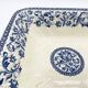 Gien earthenware dish / salad bowl "Terre de Fer", "Ibis" service, 1876