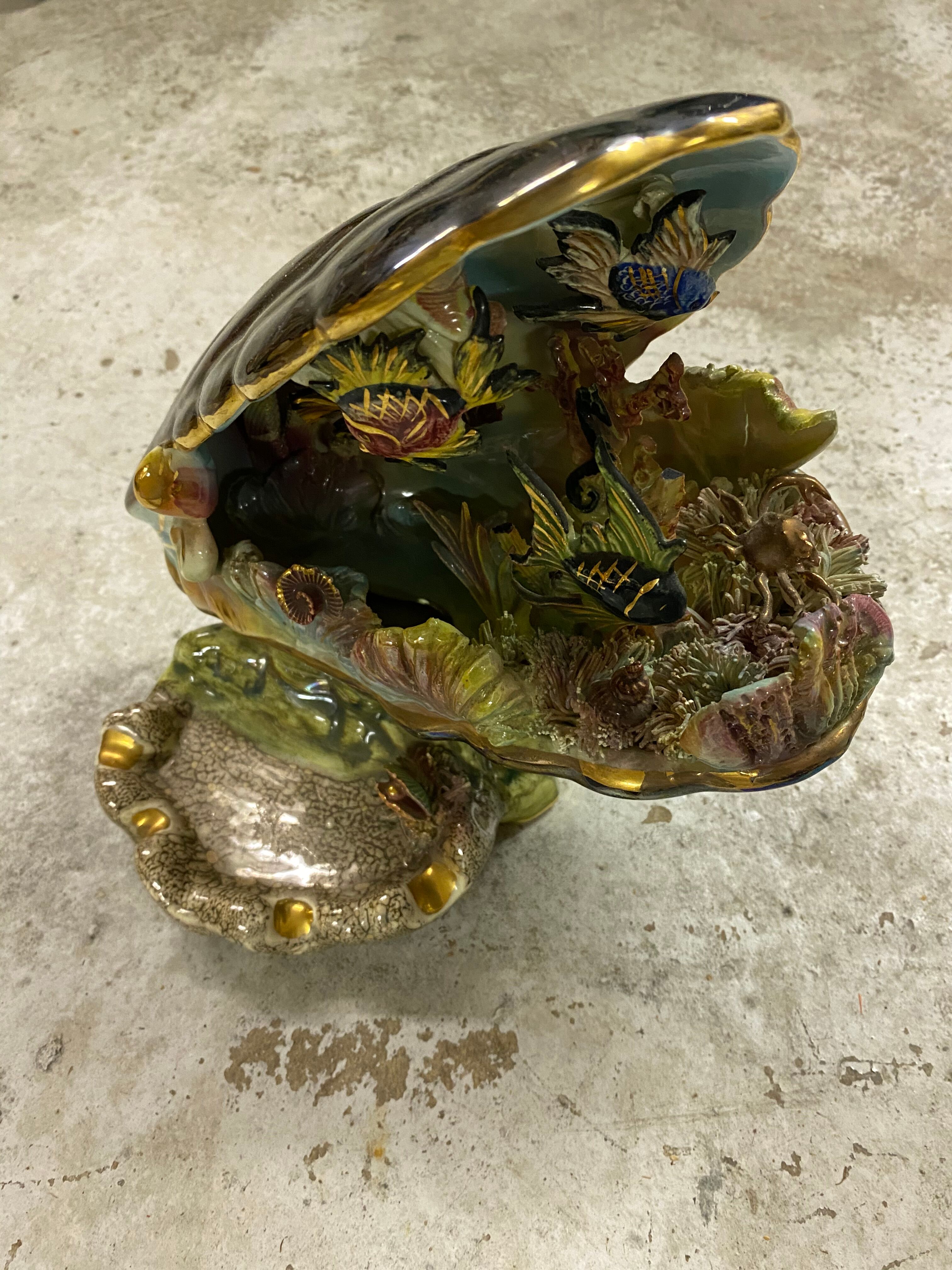 Vallauris ceramic lamp set