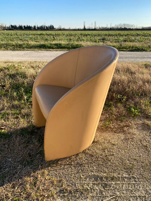 Fauteuil cuir poltrona frau intervista