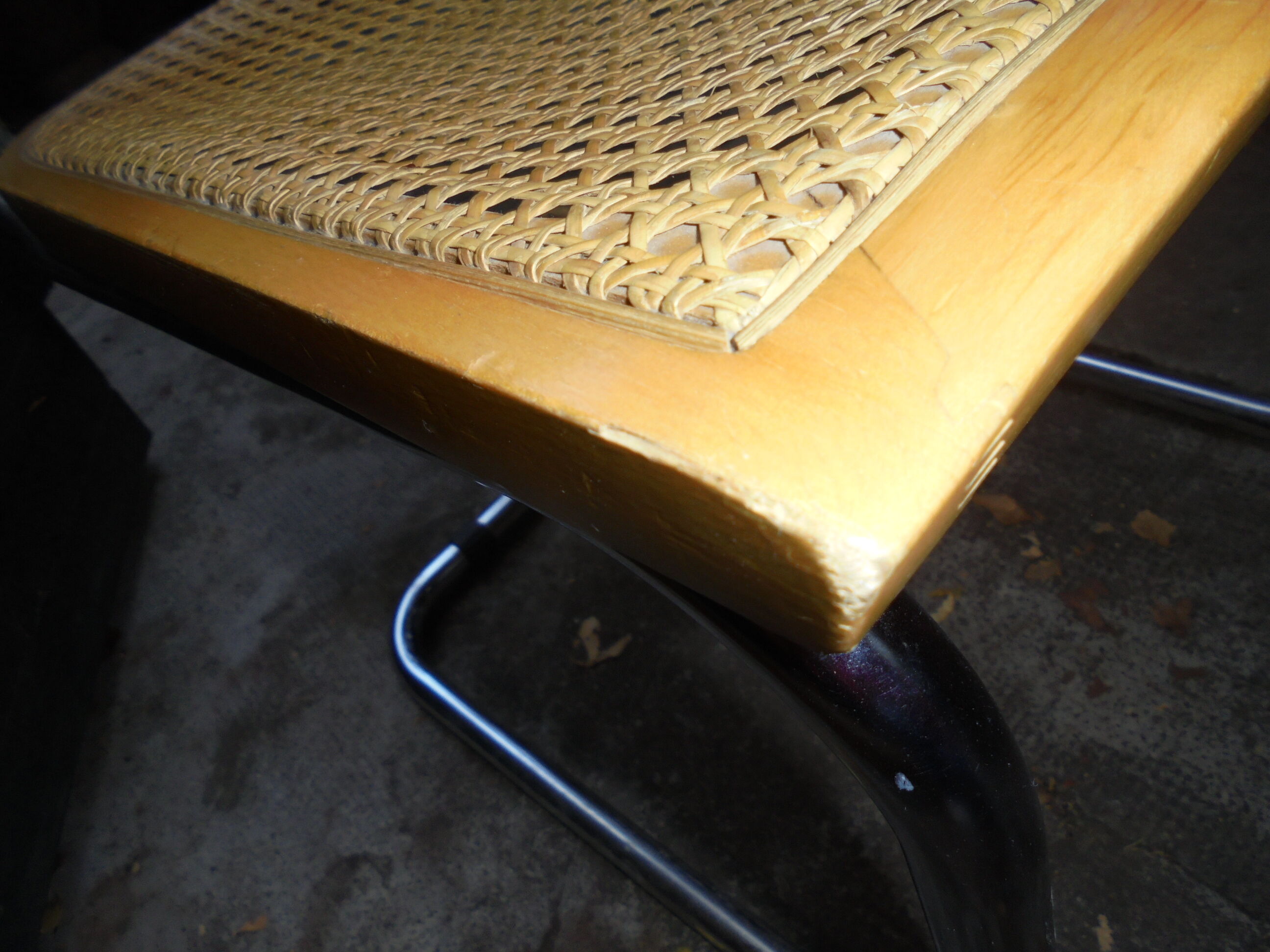4 chairs Marcel Breuer B32 circa 1980