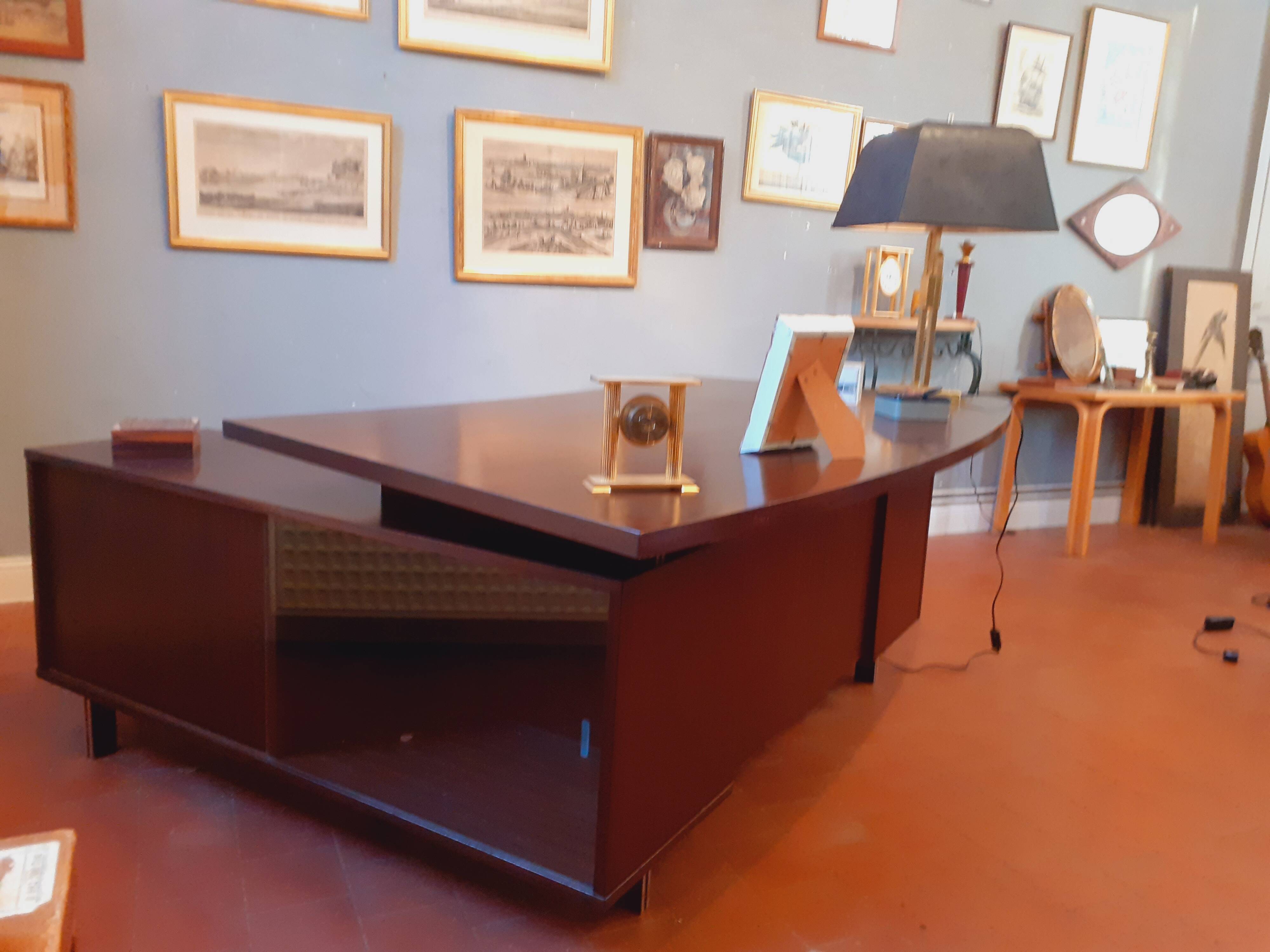1970s boomerang desk