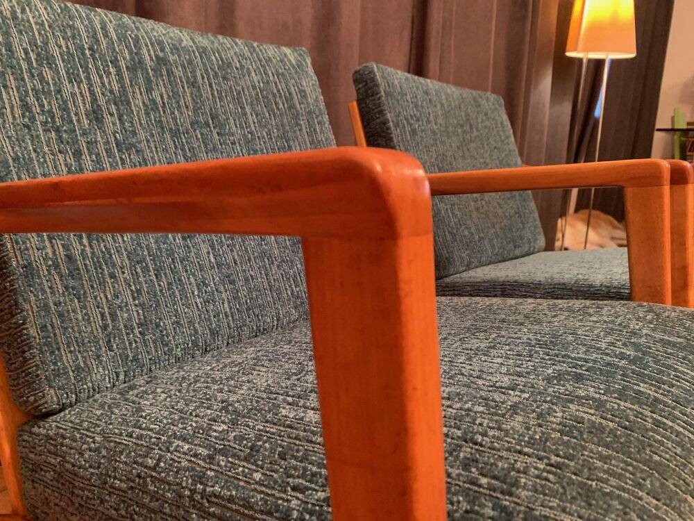 Set of vintage armchairs by Wilhelm Knoll, 1960s