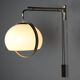 Vintage Space Age wall lamp in methacrylate and metal, 1970s design.
