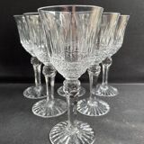 6 Liqueur glasses – Mouth-blown and hand-cut crystal