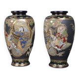 Paire de vases de Satsuma