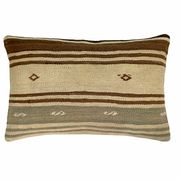 Vintage turkish handmade kilim cushion cover 40x60 cm