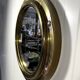 Brass porthole wall mirror Deutsche Werkstätten 1950’s