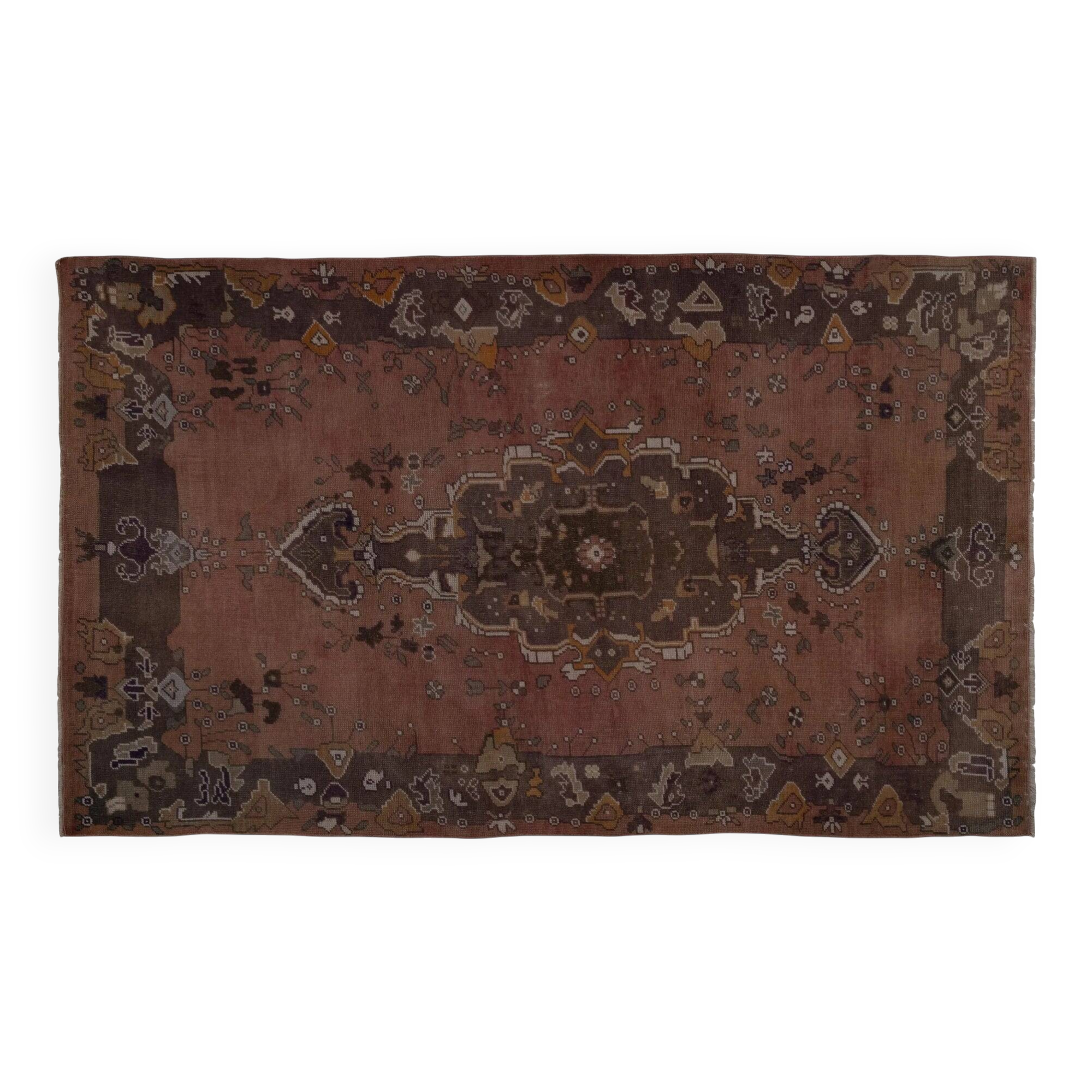 Tapis turc vintage fait main