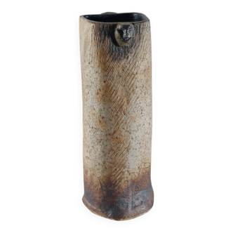 Vintage mid-century handmade ceramic vase