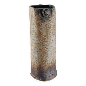 Vintage mid-century handmade ceramic vase