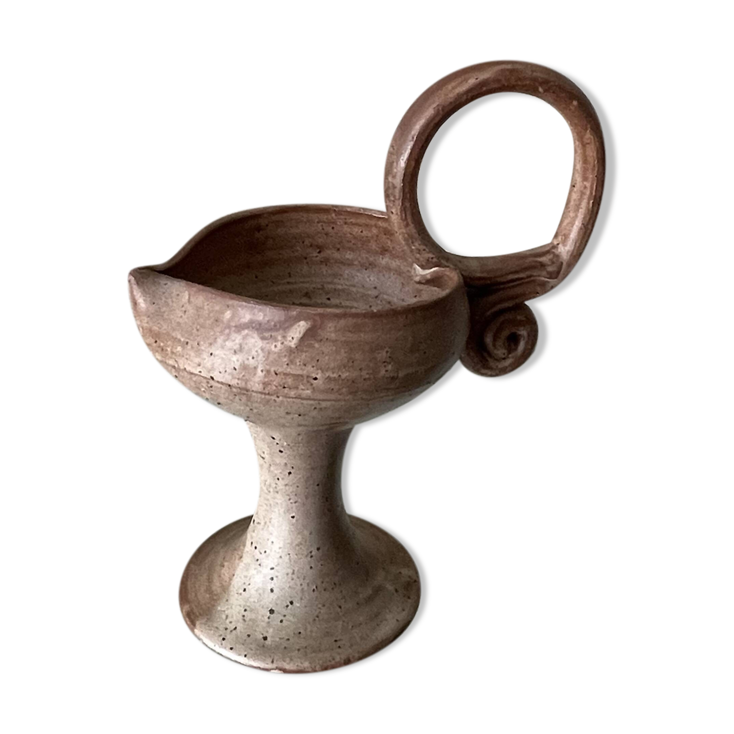 Sandstone candle holder