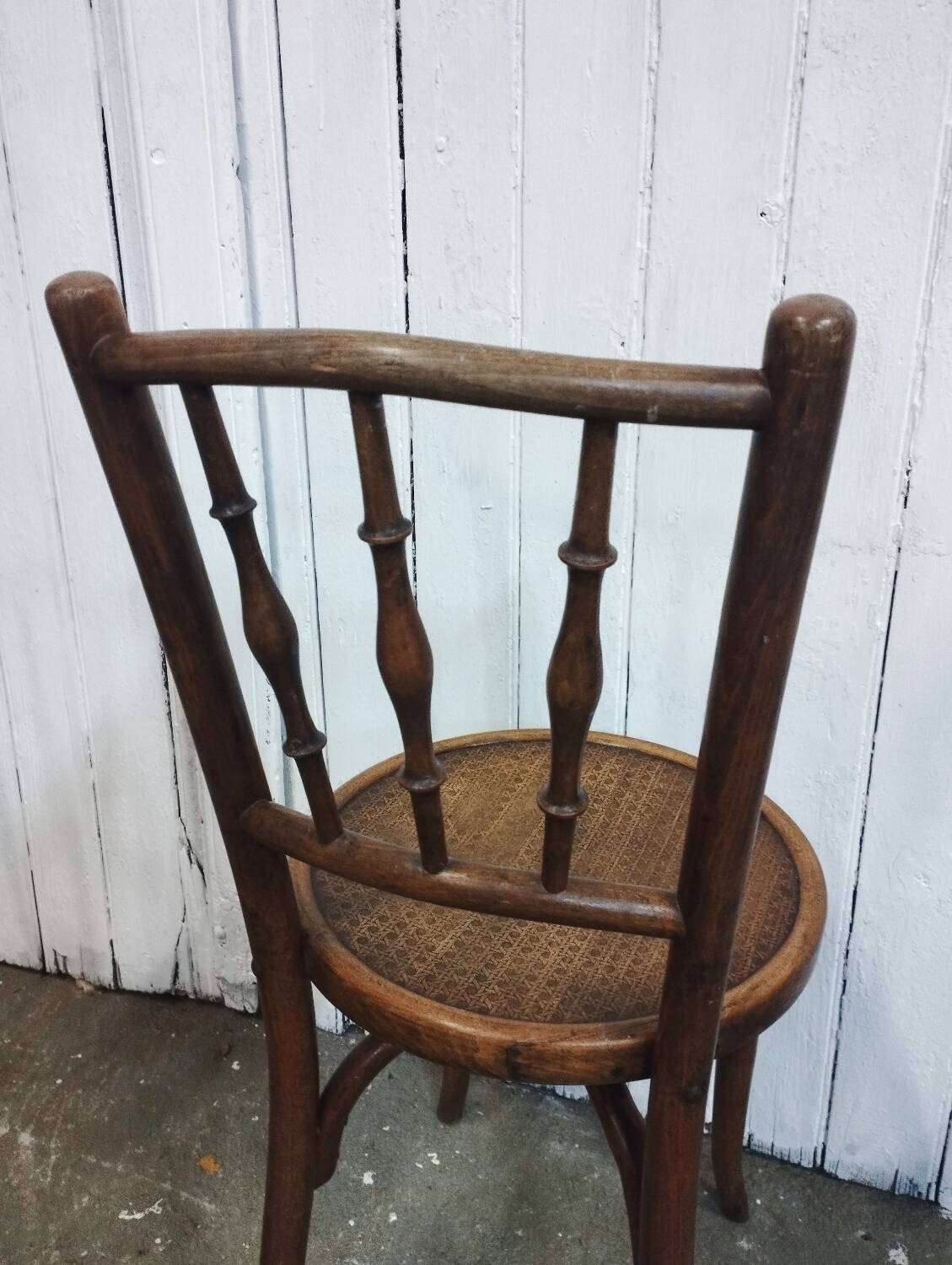 Set of 4 bistro chairs early 20th century
