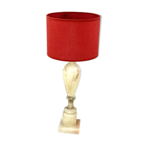 lampe en albâtre vintage
