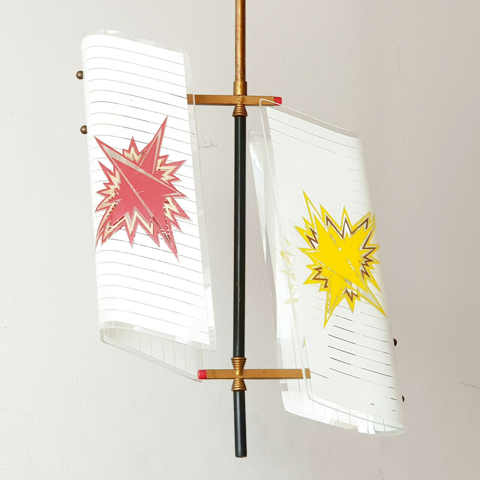 Lustre vintage italien 1950