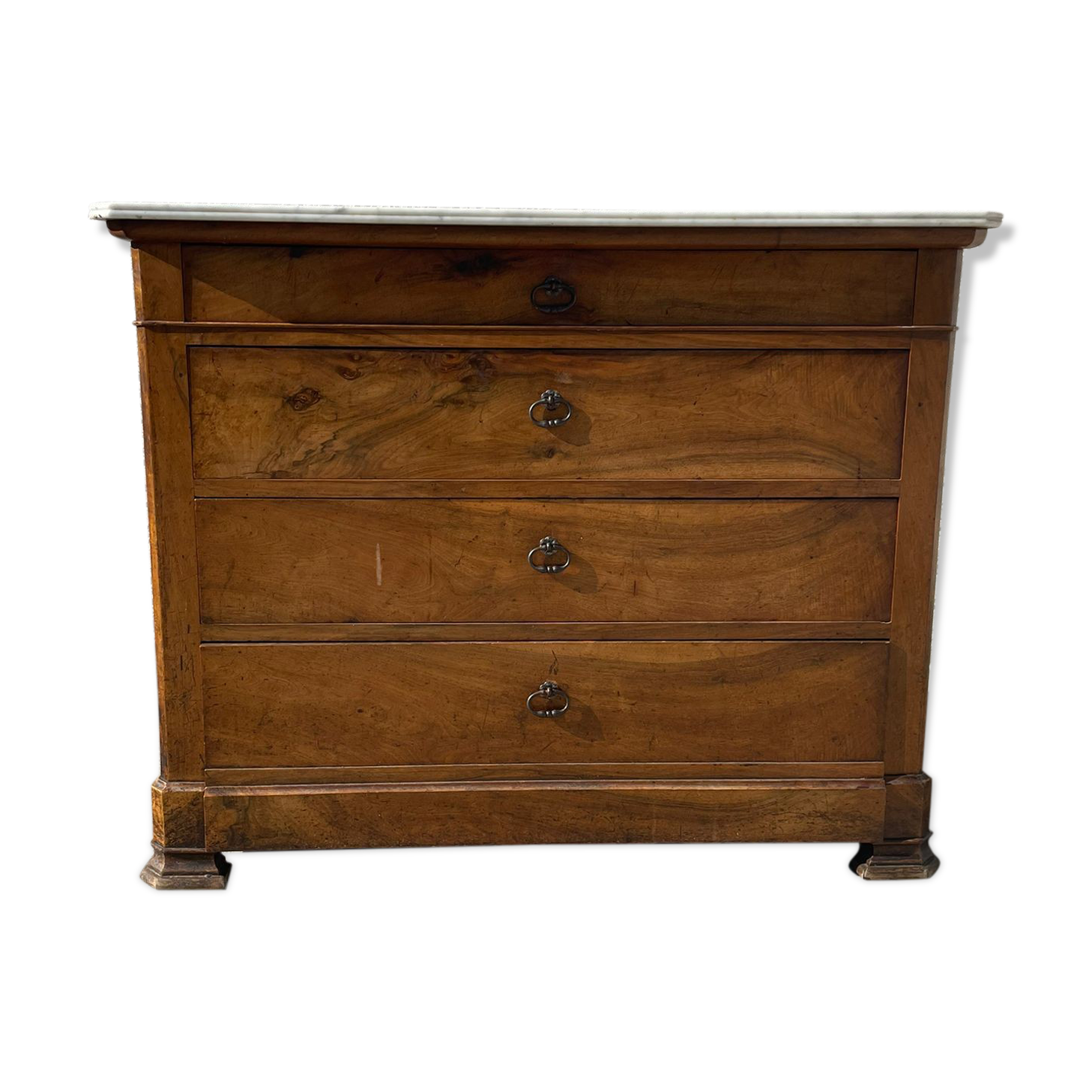 Chest of drawers marble top