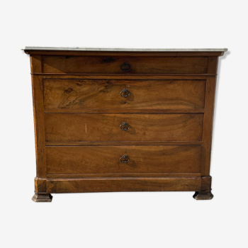 Chest of drawers marble top