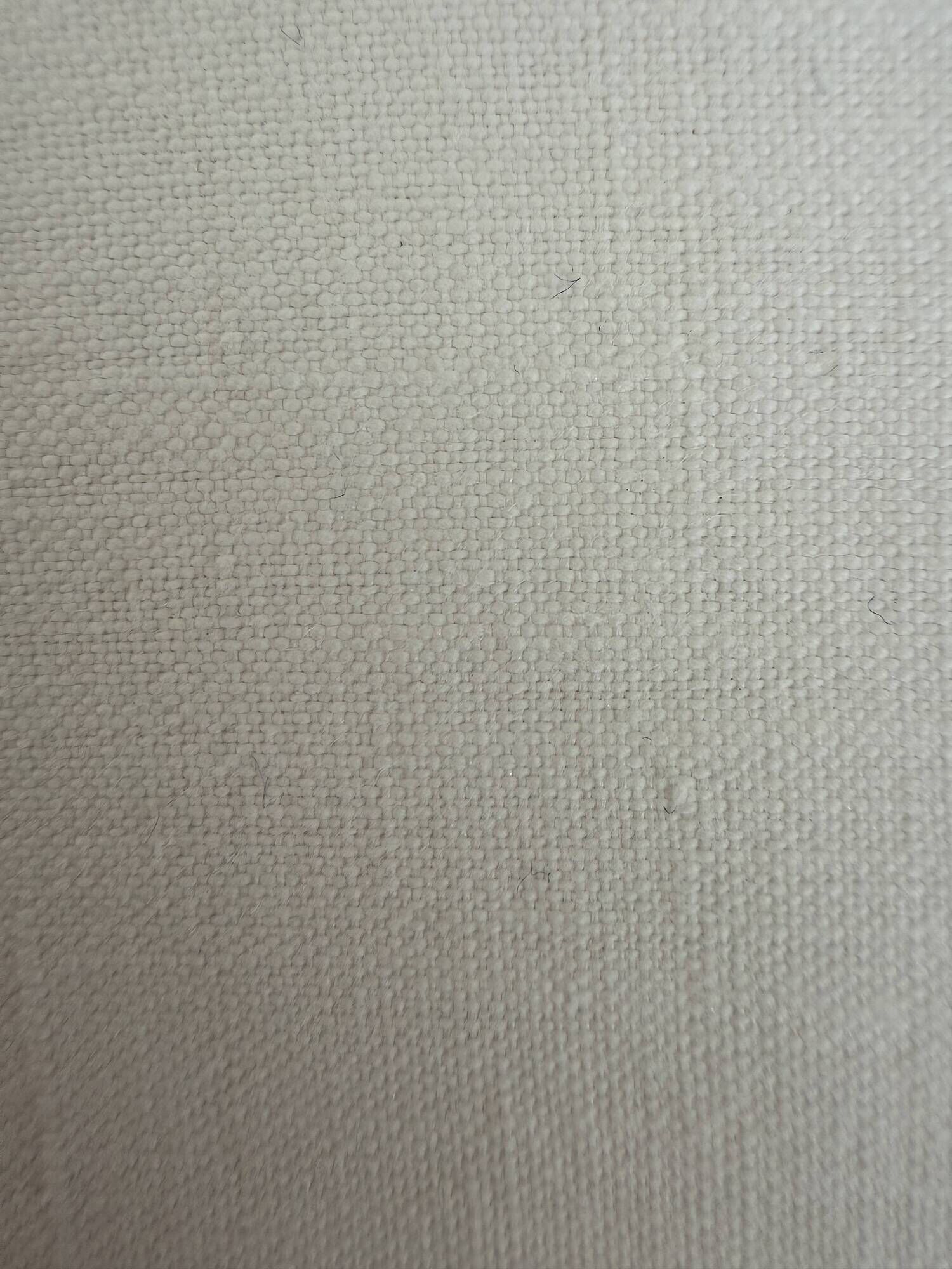 Old linen blend curtain, monogram "HL" (230x330)