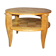 Art Deco Period Pedestal Table in Birch From Norway to Two Trays Around 1930