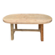 wooden coffee table