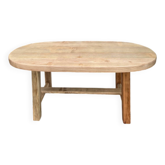 wooden coffee table