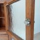 Vintage solid oak medicine cabinet