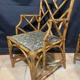 Fauteuils en rotin