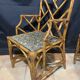 Rattan armchair