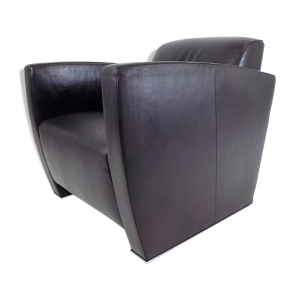 Fauteuil cuir De Sede DS 420 par