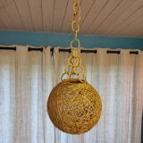 Suspension boule vintage