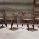 Suite of 4 chairs Antonin Suman for Tatra Nabytok 1960
