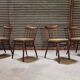 Suite de 4 chaises Antonin Suman pour Tatra Nabytok 1960