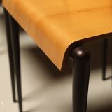 Set of 6 Post Modern Dining Chairs by Cidue Italy 1990s