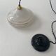 Lot 3 old glass suspensions from vintage clichy