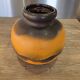 Ball vase West Germany Scheurich 204 Fat Lava