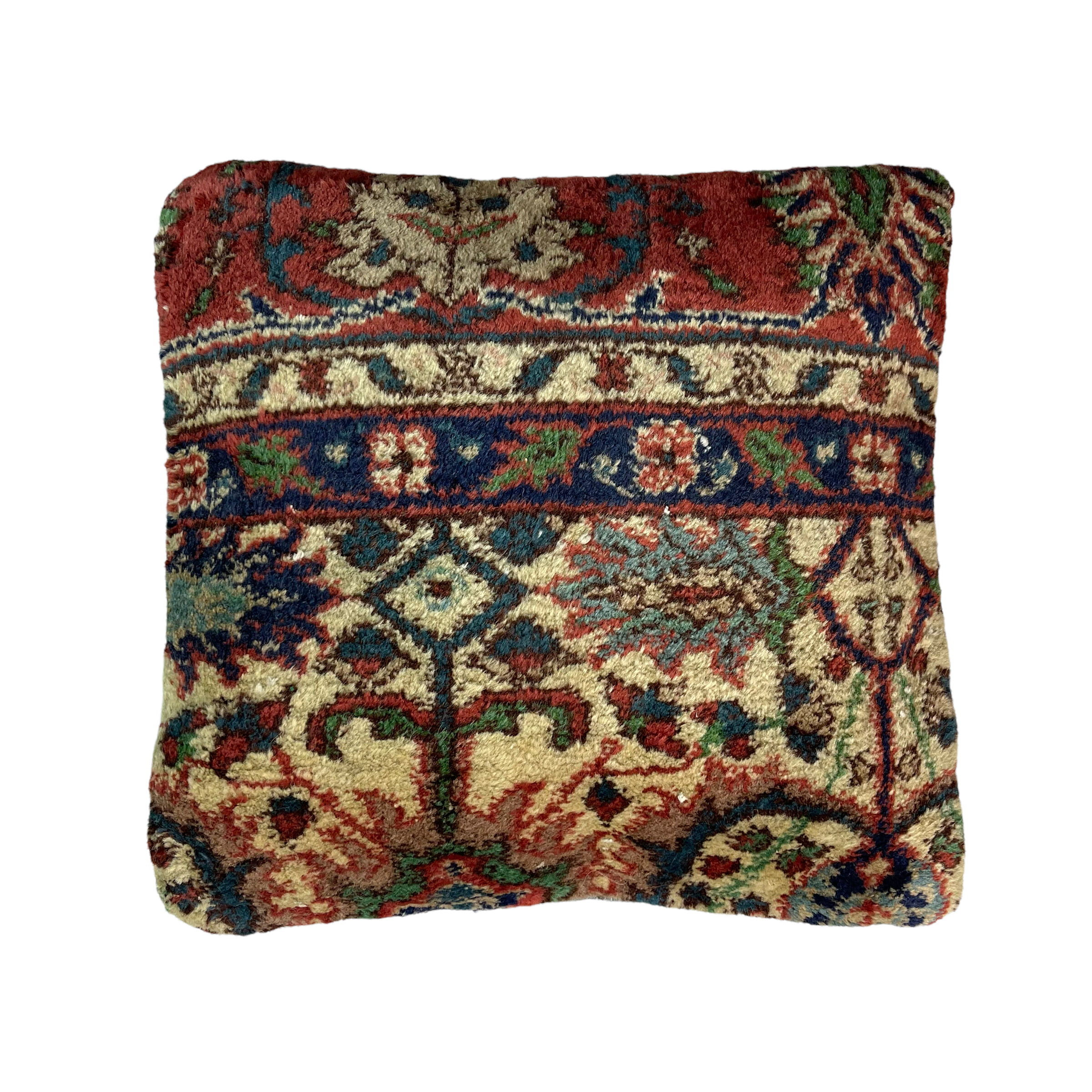 Housse de coussin de tapis turc vintage 45 x 45 cm