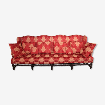 Louis xiii style castle sofa with ears 3.05 cm long