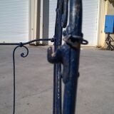 Napoleon III wrought iron folding bed