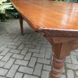 Large farmhouse table, 19th century
