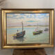Marine painting, the 5 boats