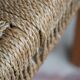 Modern Danish lounge chair in beech and paper cord, in the style of Frits Schlegel.