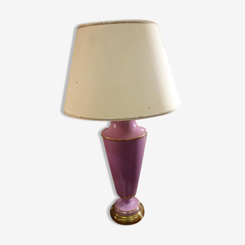 Lampe en porcelaine de Sèvres XIXe