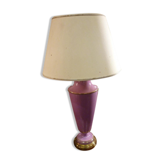 Lampe en porcelaine de Sèvres XIXe