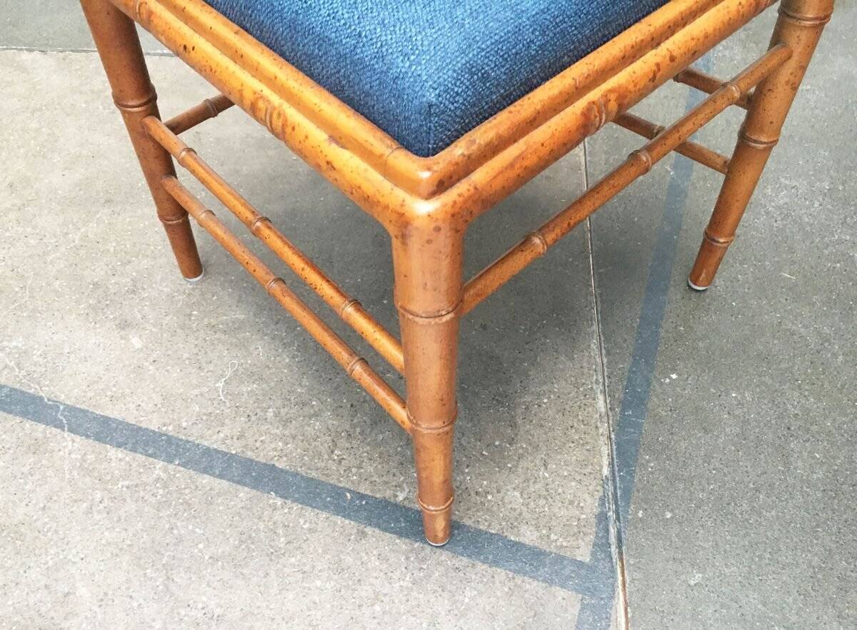Mid-century Italian dining chairs by Giorgetti, set of 4.