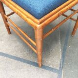 Mid-century Italian dining chairs by Giorgetti, set of 4.