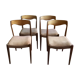 Set fo four chairs Niels Otto Moller