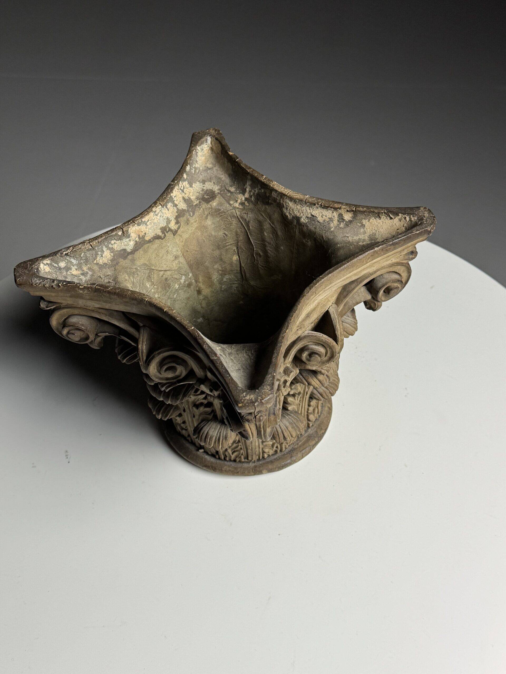 Terracotta capital 19th century
