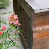 Louis XV style curved chest of drawers