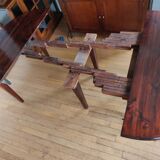 Oval wooden table with 3 extensions
