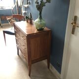 Vintage 1950's chest of drawers in golden oak